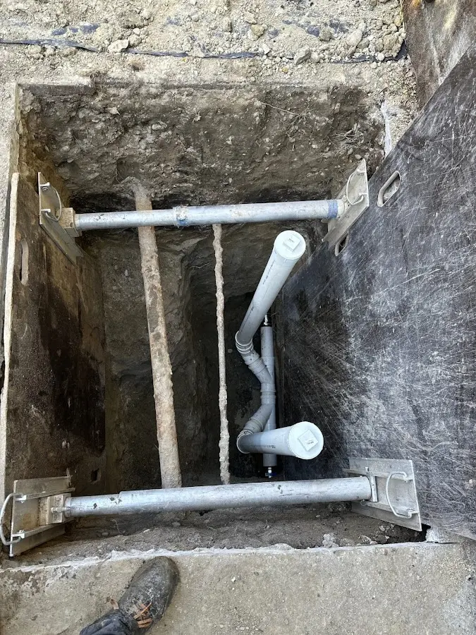 Experienced plumber completing Gas Line Repair work in Manchester